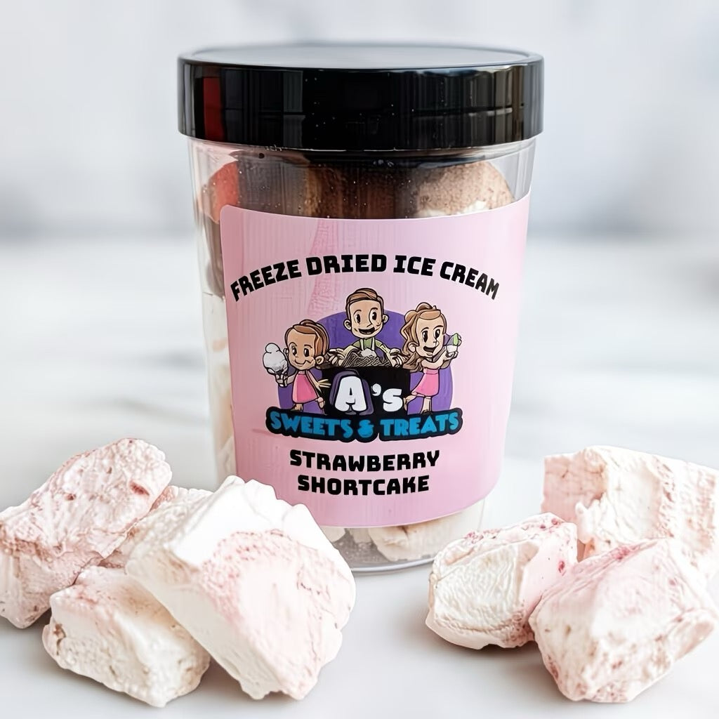 Freeze-Dried Strawberry Shortcake